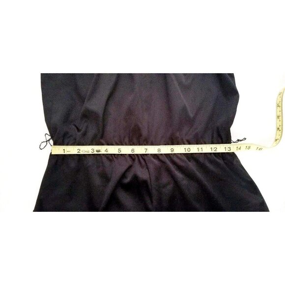 Twenty One Women's Black Strapless Button-Front Jumpsuit Size Medium - Picture 11 of 15